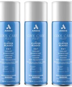 ANDIS COOL CARE PLUS CLIPPER LUBRICANTE SPRAY 5 EN 1, CL-12750.