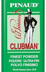 CLUBMAN PINAUD FINEST POWDER, BLANCO, CALMANTE PARA LA PIEL, 4 ONZAS