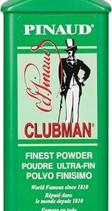 CLUBMAN PINAUD FINEST POWDER, BLANCO, CALMANTE PARA LA PIEL, 4 ONZAS