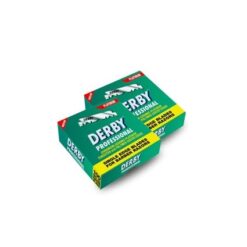 DERBY PROFESSIONAL SINGLE EDGE RAZOR BLADES, 100 UNITS.