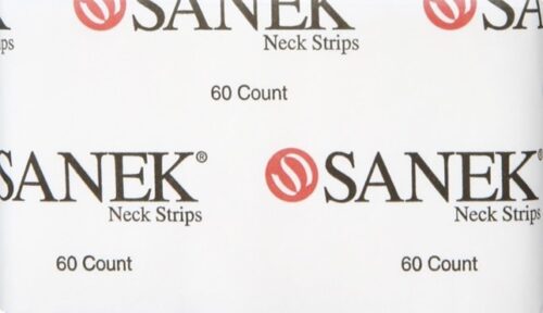 GRAHAM SANEK - NECK STRIPES, 2.5 X 17.5-12 PACKS WITH 60 UNITS PER PACKAGE2