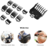 3PCS HAIR CLIPPER GUARDS GUIDE COMBS HAIR CLIPPER CUTTING GUIDES HAIRSTYLING TOOL ACCESSORY FOR HAIR SALON COMPATIBLE WITH 1.5MM 3MM 4.5MM..