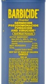 BARBICIDE HOSPITAL ANTI MILDEW FORMULA TOOL STERILIZER CLEANER SALON DISINFECTANT