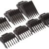 ANDIS 7 PIECE SNAP-ON BLADE COMB SET BLACK (01380)-