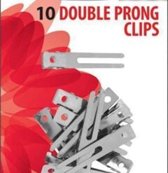 DOUBLE PRONG CLIPS HAIR CLIPS ROLLER CLIPS