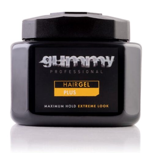 GUMMY PROFESSIONAL HAIR GEL PLUS, VITAMINA B5 (PANTENOL), SIN PARABENOS NI ALCOHOL, CONTROL DE BORDES, ASPECTO EXTREMO, 700 ML