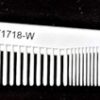 KENNY DUNCAN - WHITE CERAMIC COMB (VANITY) VINCENT VT1718-W