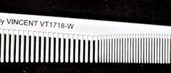 KENNY DUNCAN - WHITE CERAMIC COMB (VANITY) VINCENT VT1718-W