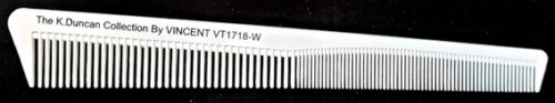 KENNY DUNCAN - WHITE CERAMIC COMB (VANITY) VINCENT VT1718-W
