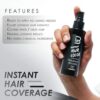 LEVEL 3 TEMPORARY BEARD COLOR – FOR BLACK HAIR BEARDS – FULL BEARD IN MINUTES – EASY TO APPLY & NO MIXING REQUIRED L3.-