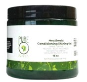 PURE OR NATURAL NEATBRAID BEAUTY PROFESSIONAL SHINING CONDITIONER GEL 16 OZ