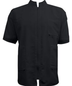 VINCENT JACKET WITH CHINESE COLLAR-black